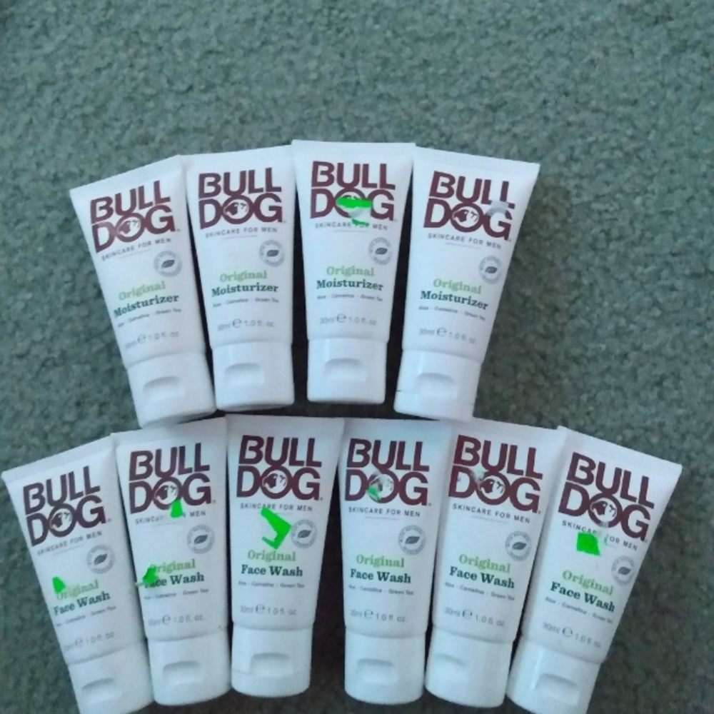 New Bull Dog Men Face Wash & Moisturizer-10 pieces